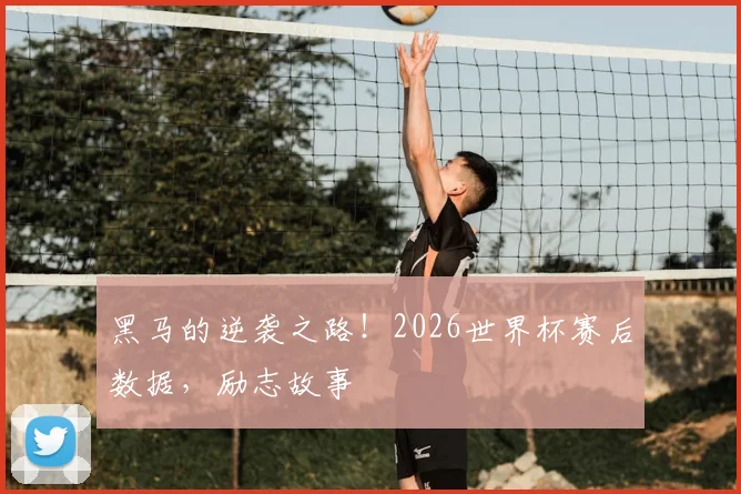 黑马的逆袭之路!2026世界杯赛后数据,励志故事